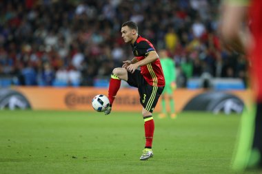 Vermaelen futbol maçı sırasında eylem