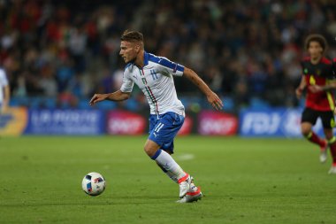 Futbol maçı sırasında hareketsiz hareket