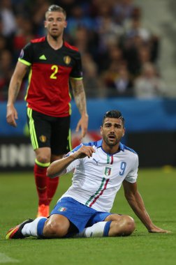 Pelle futbol maçı sırasında eylem