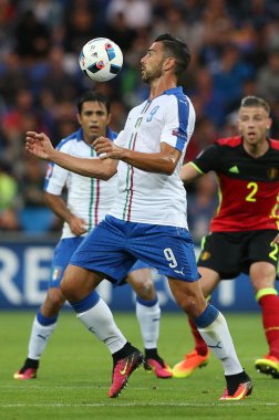 Pelle futbol maçı sırasında eylem