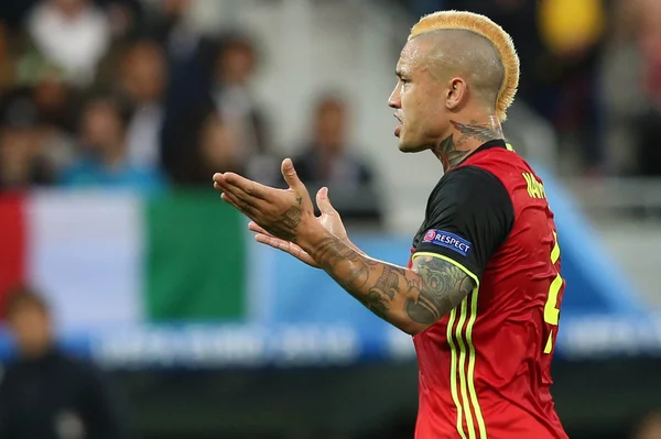 Nainggolan em ação durante o jogo de futebol — Fotografia de Stock