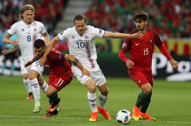 Euro 2016 - Portekiz Vs İzlanda arasında Fransa 10 maç