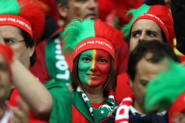 Euro 2016 - Francja 10 mecz pomiędzy Portugalia Vs Islandia — Zdjęcie stockowe