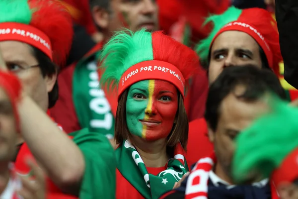 EURO 2016 - FRANÇA 10 CONCORRÊNCIA ENTRE A PORTUGAL VS ISLÂNDIA — Fotografia de Stock