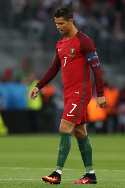 Євро 2016 - Франції 10 матч між Португалією проти Ісландії — стокове фото