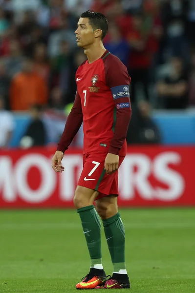 EURO 2016 - FRANÇA 10 CONCORRÊNCIA ENTRE A PORTUGAL VS ISLÂNDIA — Fotografia de Stock