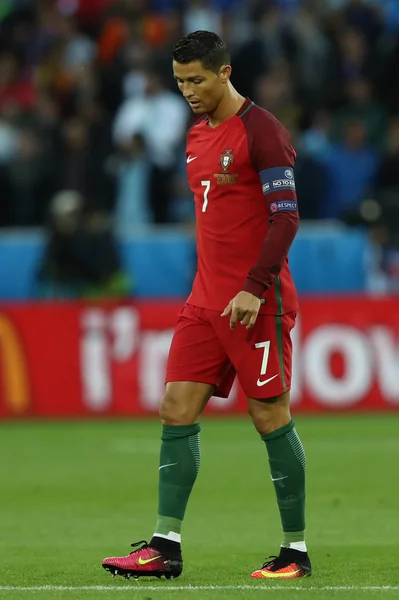 EURO 2016 - FRANCIA 10 PARTIDO ENTRE PORTUGAL VS ISLANDIA — Foto de Stock