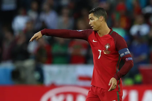 Euro 2016 - Francja 10 mecz pomiędzy Portugalia Vs Islandia — Zdjęcie stockowe