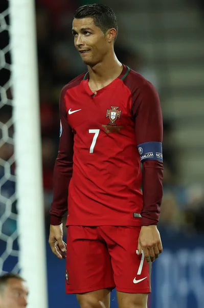 Euro 2016 - Frankrijk 10 Match tussen Portugal Vs IJsland — Stockfoto
