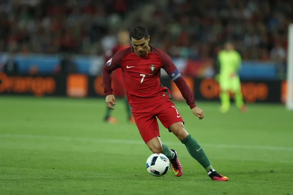 Euro 2016 - Francie 10 utkání mezi Portugalskem Vs Island — Stock fotografie