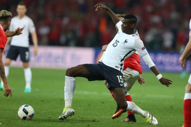 Euro 2016 yılında Fransa - maç arasında İsviçre Vs Fransa