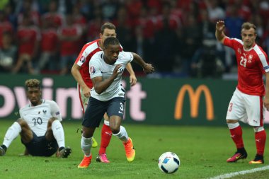 Euro 2016 yılında Fransa - maç arasında İsviçre Vs Fransa