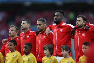 Euro 2016 yılında Fransa - maç arasında İsviçre Vs Fransa