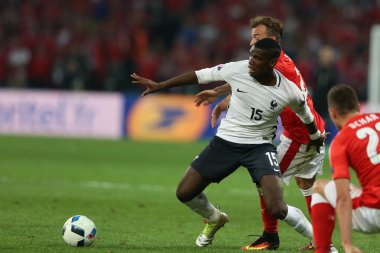 Euro 2016 yılında Fransa - maç arasında İsviçre Vs Fransa