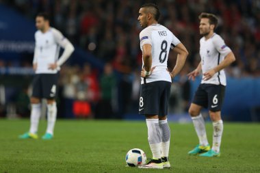 Euro 2016 yılında Fransa - maç arasında İsviçre Vs Fransa
