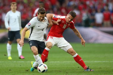 Euro 2016 yılında Fransa - maç arasında İsviçre Vs Fransa