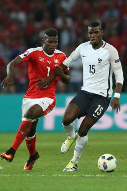 Euro 2016 yılında Fransa - maç arasında İsviçre Vs Fransa