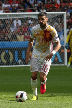 Euro 2016 yılında Fransa - İtalya Vs İspanya arasında maç