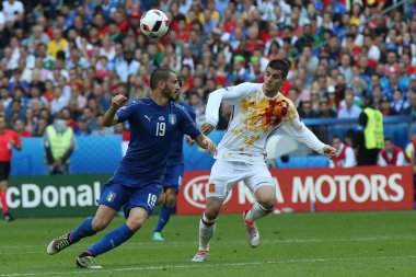 Euro 2016 yılında Fransa - İtalya Vs İspanya arasında maç