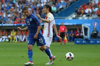 Euro 2016 yılında Fransa - İtalya Vs İspanya arasında maç