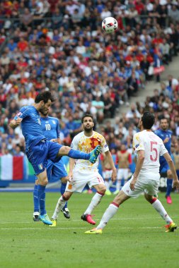 Euro 2016 yılında Fransa - İtalya Vs İspanya arasında maç
