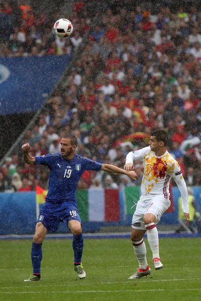 EURO 2016 EM FRANÇA - JOGO ENTRE ITÁLIA VS ESPANHA — Fotografia de Stock