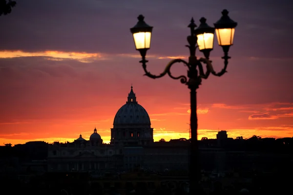 Sunset in Saint Peter — Stock Photo, Image