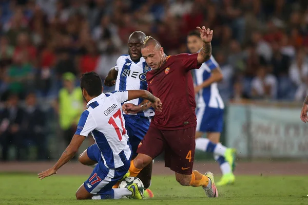 UEFA Champions League: a.s. Roma vs FC Porto uitspelen — Stockfoto