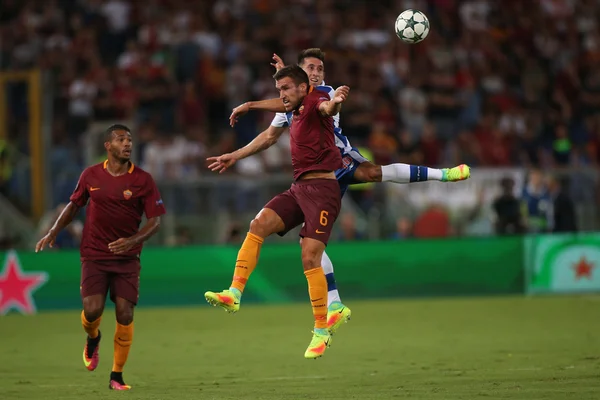 Uefa Champions League: a.s. Roma vs f.c Porto Jogue fora — Fotografia de Stock
