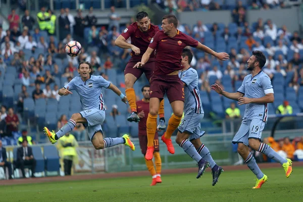 Seria A League αγώνα ως Ρομά vs Σαντόρια — Φωτογραφία Αρχείου