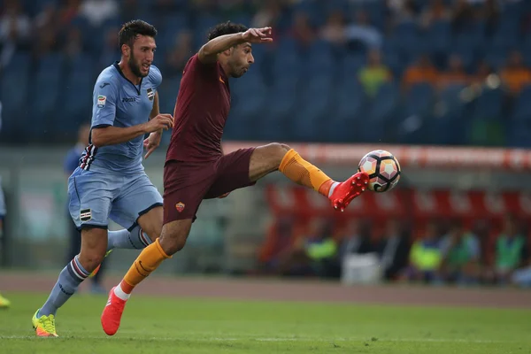 Seria en ligamatch som Roma vs Samdoria — Stockfoto