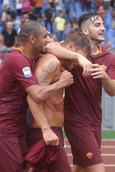 Seria A League partido AS Roma vs Samdoria — Foto de Stock