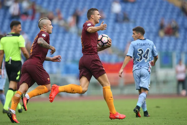 Seria en ligamatch som Roma vs Samdoria — Stockfoto