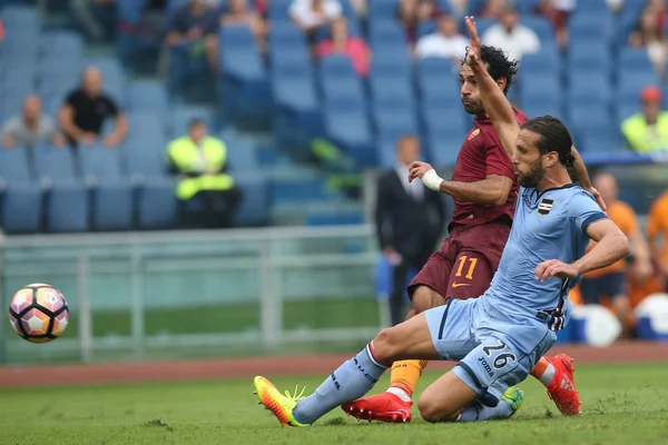 Seria en ligamatch som Roma vs Samdoria — Stockfoto