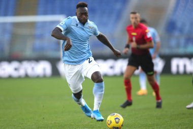 Roma, İtalya - 08 / 11 / 2020: Felipe Caicedo (LAZIO) Serie A İtalya Ligi karşılaşması sırasında Roma Olimpiyat Stadyumu 'nda SS LAZIO FC Juventus' a karşı.