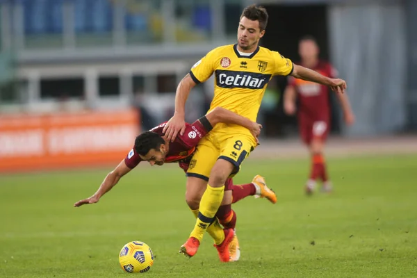 Roma Itália 2020 Juraj Kucka Parma Ação Durante Jogo Liga — Fotografia de Stock