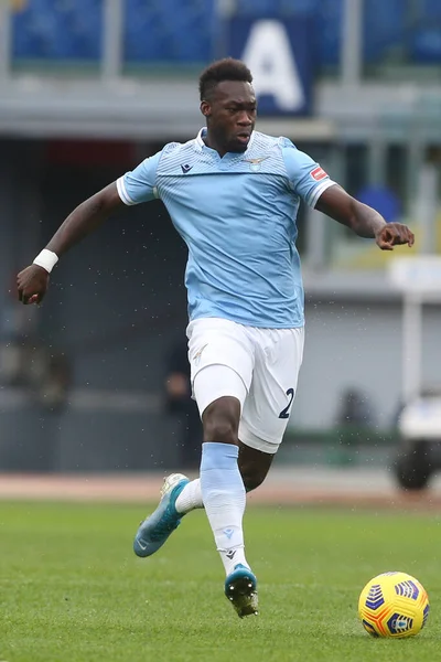 Rome Italië 2021 Felipe Caicedo Lazio Actie Tijdens Italiaanse Serie — Stockfoto