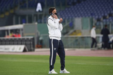 Rome, Italy - 02/01/2021: Marco Parolo (LAZIO). The match was not played because 10 Torino players were affected by covid-19 coronavirus infection, Torino did not leave for Rome. at Olympic Stadium in Rome