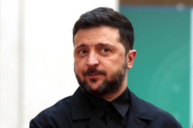 Roma, İtalya - 9 Aralık 2025: İtalya Başbakanı Giorgia Meloni, Roma 'daki Chigi Sarayı' nda Ukrayna Cumhurbaşkanı Volodymyr Zelensky ile bir araya geldi.