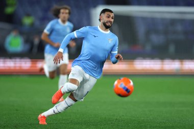 Roma, İtalya - 7 Aralık 2025: Lazio Valentin Castellanos Serie A Enilive 2025-2026 futbol karşılaşması sırasında Olimpik Stadyum 'da SS Lazio - Bologna FC 1909