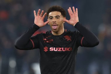 Roma, İtalya - (C) 13 Ocak 2026: (C) Torino 'lu Che' Adams, Coppa Italia Frecciarossa 2025-2026 sezonunda Olimpiyat Stadyumu 'nda AS Roma - Torino FC 1906