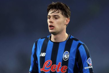 Roma, İtalya - 4 Mart 2026: Atalantalı Nicola Zalewski, Coppa Italia Frecciarossa 2025-2026 futbol karşılaşmasında SS Lazio ile Atalanta Bergamasca Calcio arasında Olimpiyat Stadyumu 'nda görüldü.