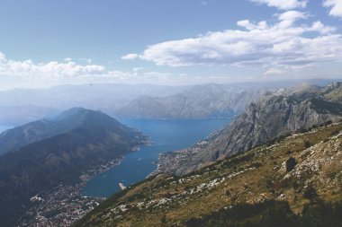 Adriyatik kıyısı. Karadağ.