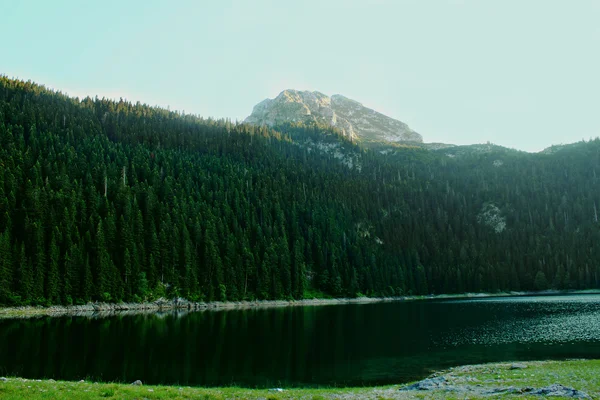 Montenegro-musta järvi — kuvapankkivalokuva