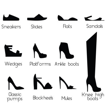Shoes models for women
