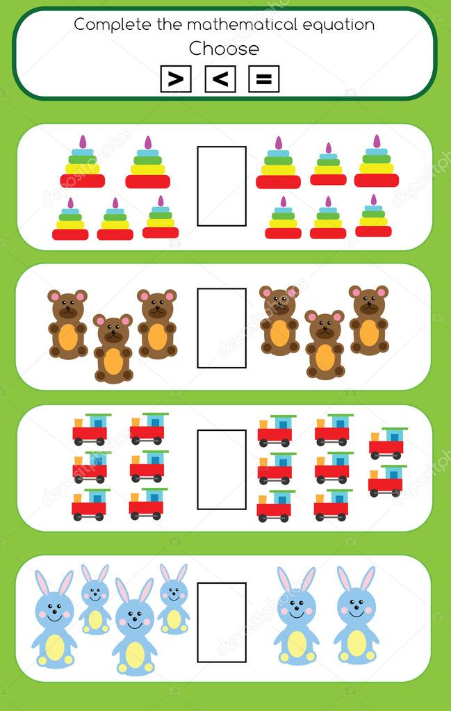Math educational game for children
