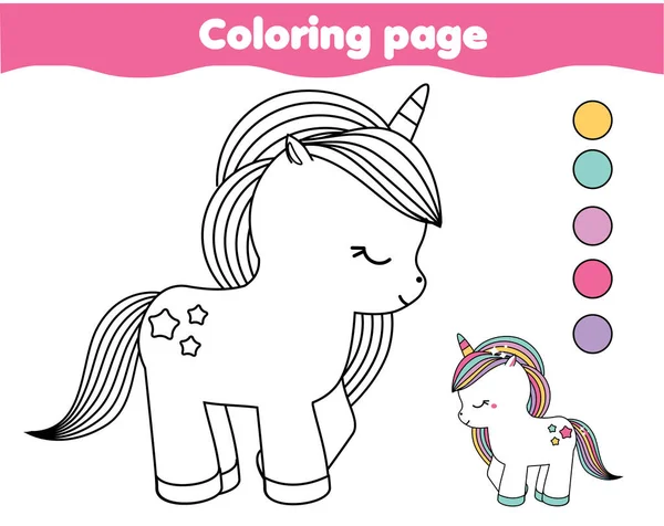 Vetores de Página Para Colorir Com O Personagem De Unicórnio Cor Jogo De  Números Educacional De Crianças Crianças Atividade De Desenho e mais  imagens de 2-3 Anos - iStock