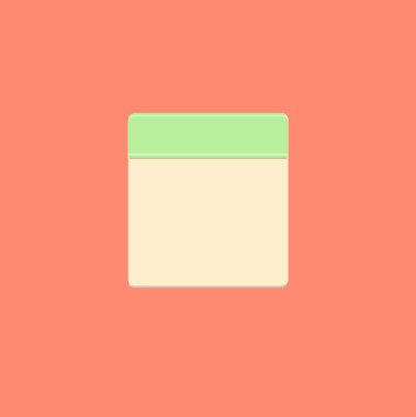 Boş not defteri simgesi