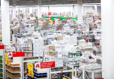 Arkaplan olarak bulanık depo veya depo