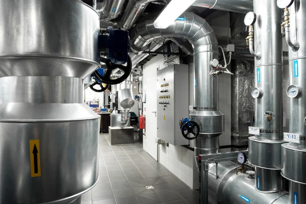 Termik santral boru modern Fabrikası'nda